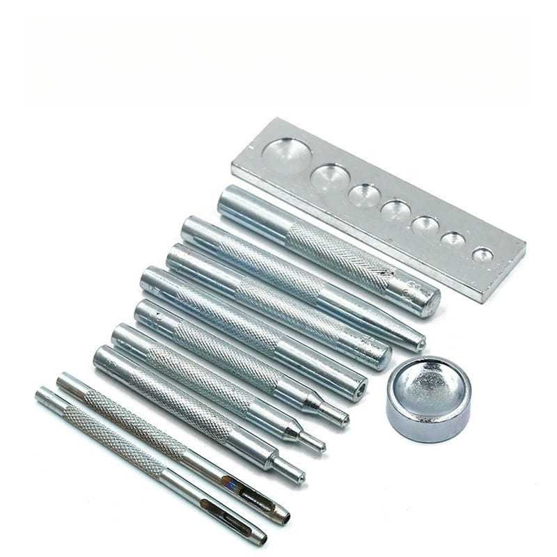 Rivet Setter Tool - Набор из 11 предметов для установки