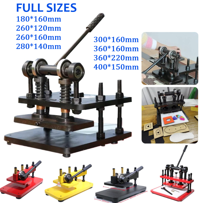 Полноразмерный станок для резк – обзор и цена Leatherwork Machine