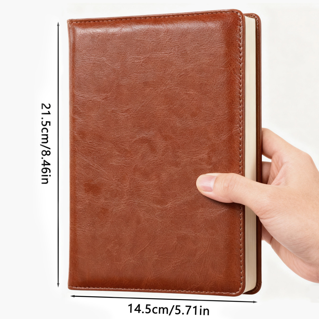 Винтажный кожаный блокнот A5 с – обзор и цена Leather Work Diary Covers