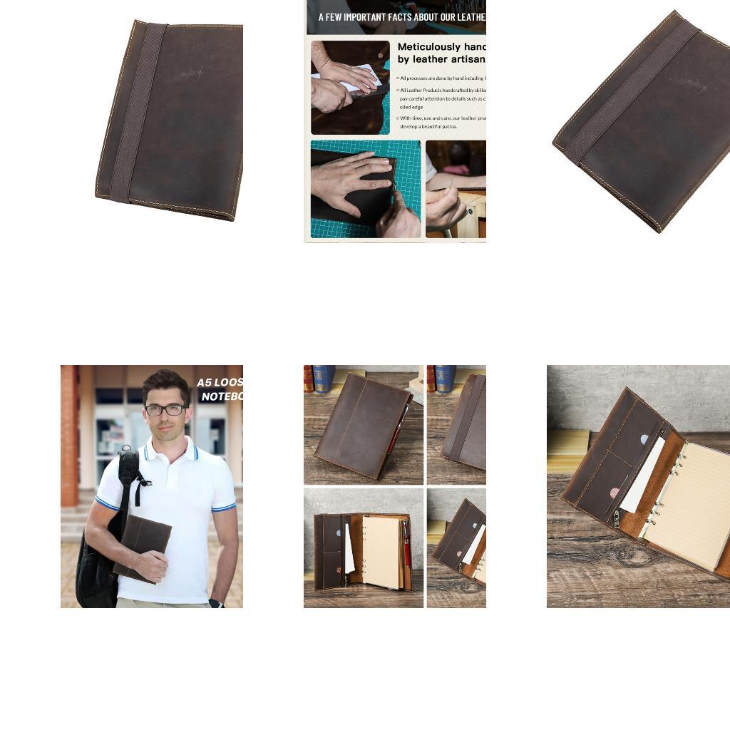 Кожаный журнал для школы, рабо – обзор и цена Leather Work Diary Covers