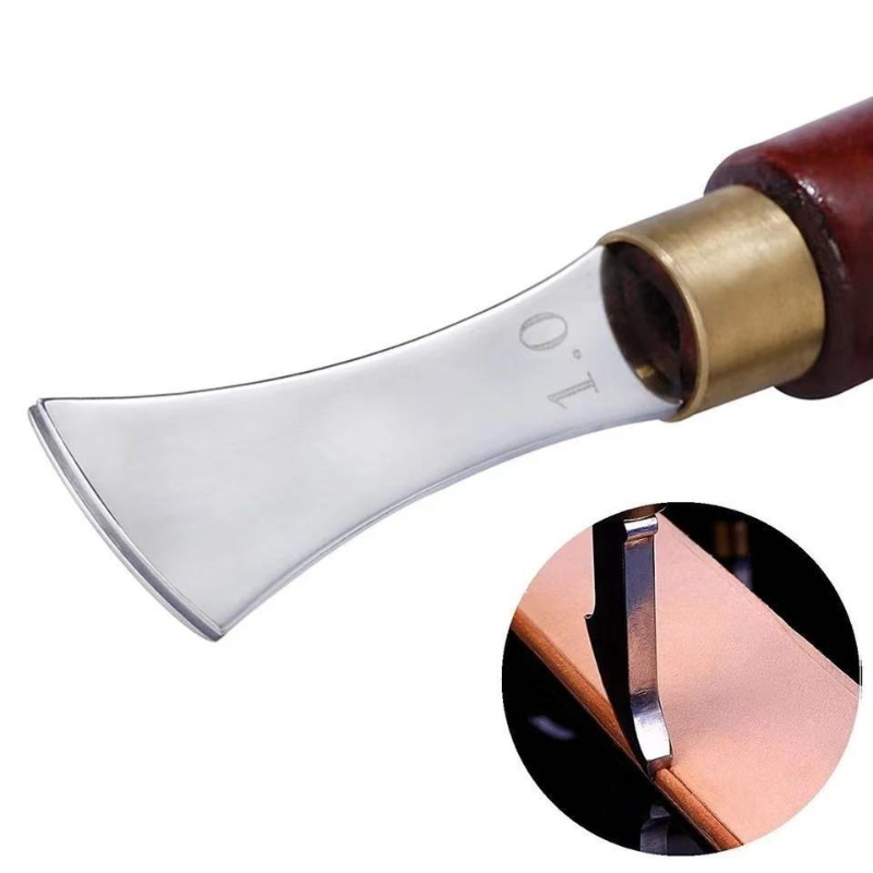 Красный деревянный инструмент  – обзор и цена Groover Stitching Tool
