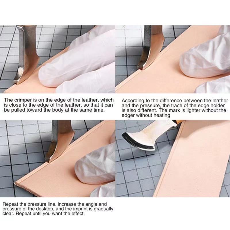 Красный деревянный инструмент  – обзор и цена Groover Stitching Tool